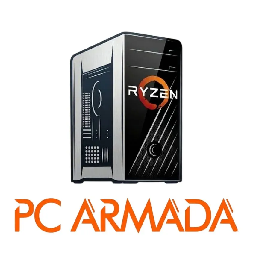 PC AMD Ryzen 5 5600GT + 8 GB DDR4 + SSD 480GB + Gabinete Gamer