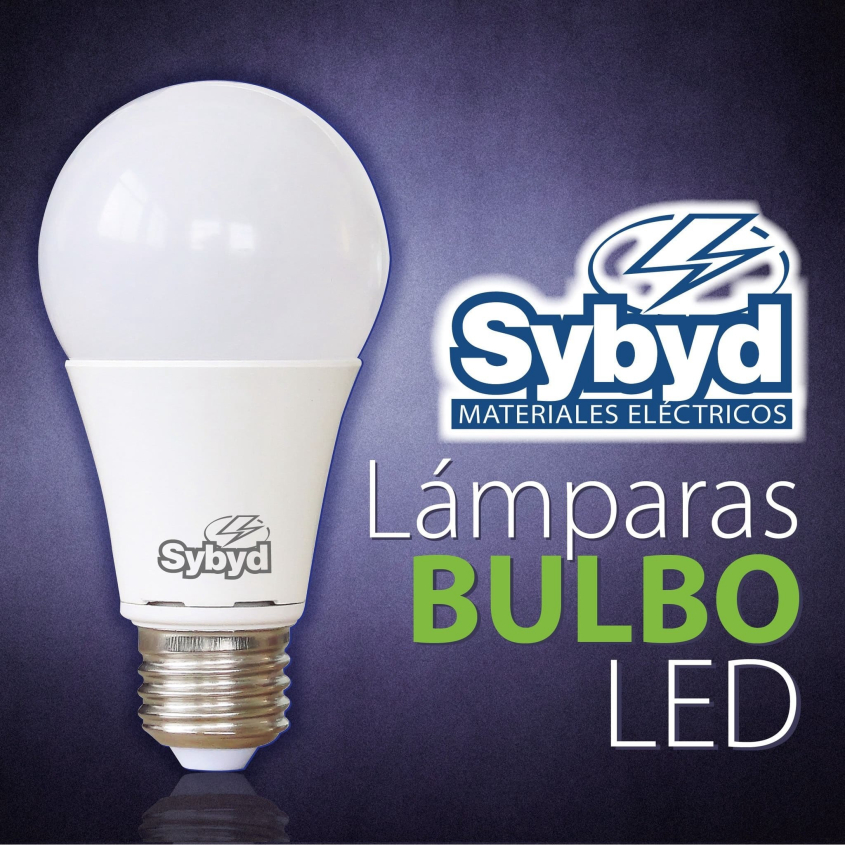 Lampara LED BULBO 15W - E27 - FRIA 6000K SYBYD