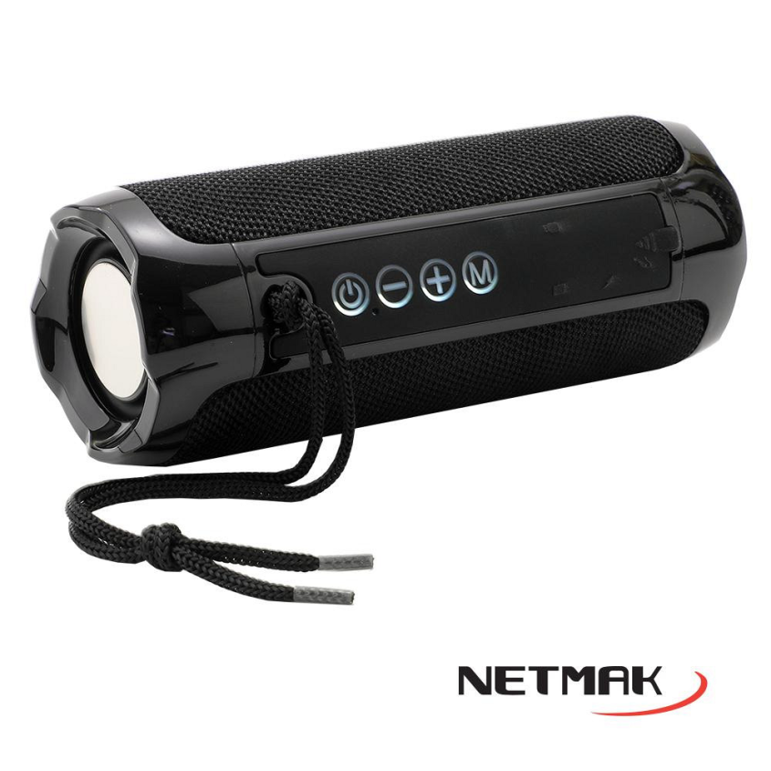 Parlante Flow Portable Bluetooth 10W NEGRO Netmak