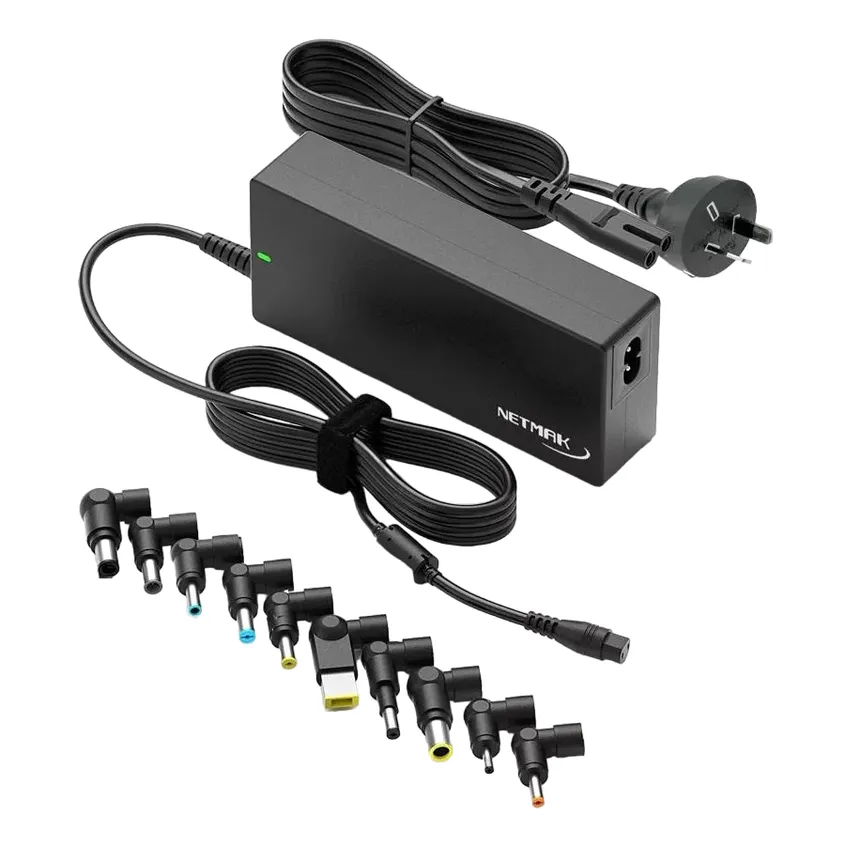 Fuente cargador universal Notebook automatico 220v 90W  Netmak