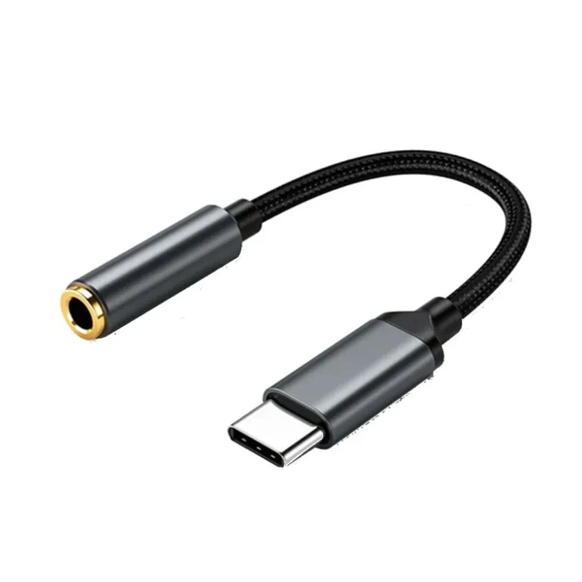Adaptador Tipo C Macho a Audio 3.5 Hembra Intco