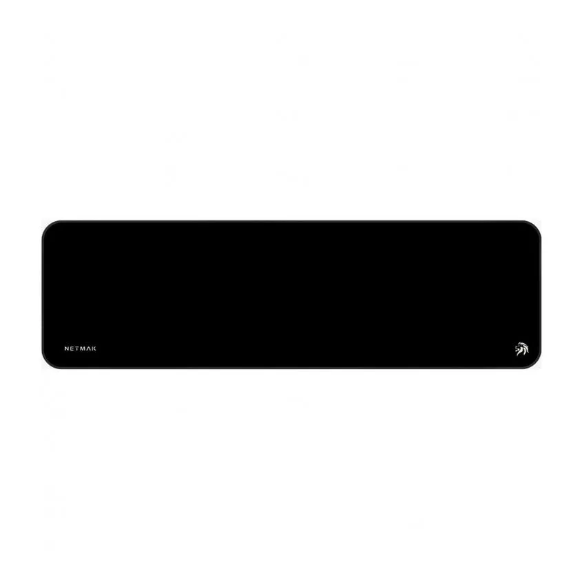 Mouse Pad Gamer 90 x 40 cm Laterales bordados Gris Netmak