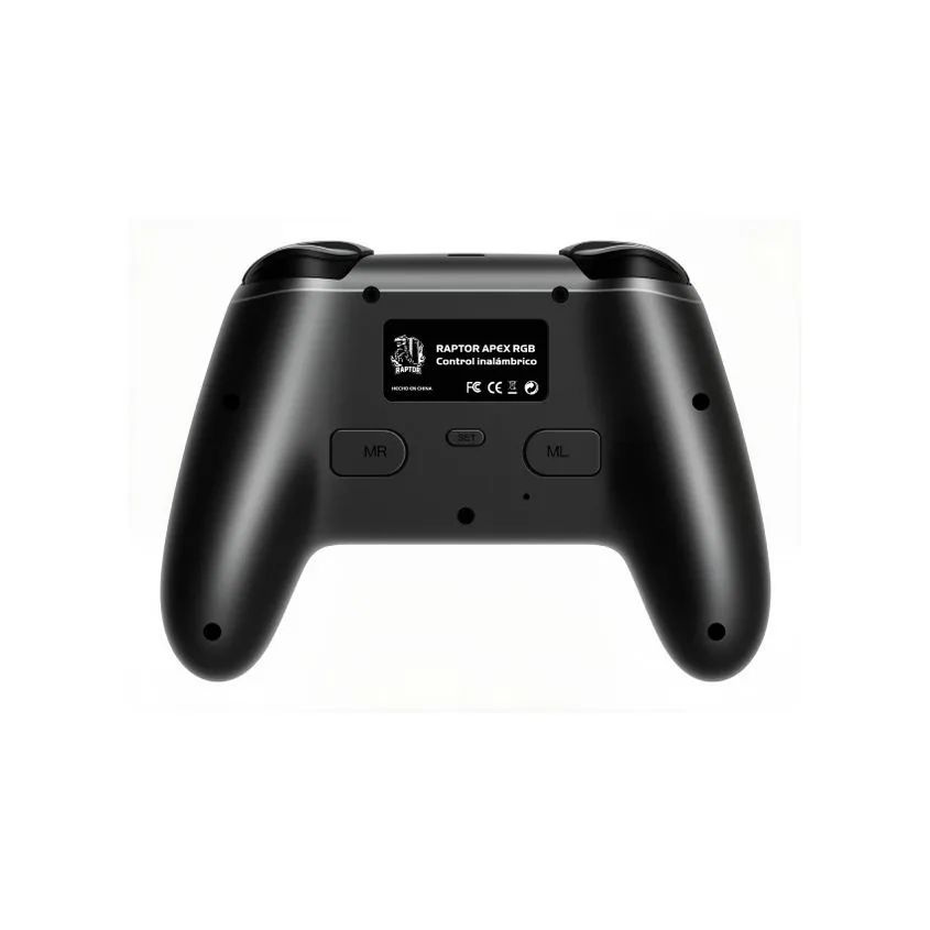 Gamepad Joystick Raptor Apex Wireless Ps3/pc/switch/android Negro