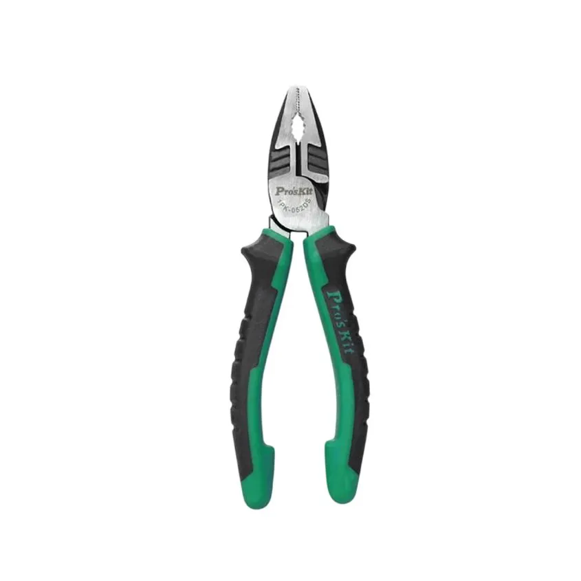 Pinza Proskit Electricidad Verde Acero al Carbono