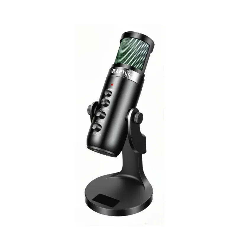 Microfono Raptor Vox Pro Rgb Usb P/streaming
