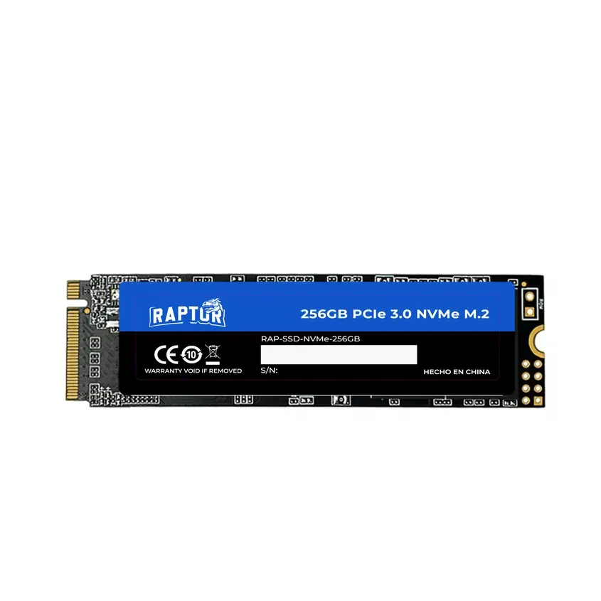 Disco SSD M.2 Raptor 256Gb Legacy NVMe PCIe 3.0