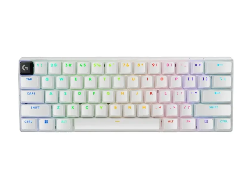 Teclado Wireless Logitech PRO X 60 White Lightspeed 920-011921