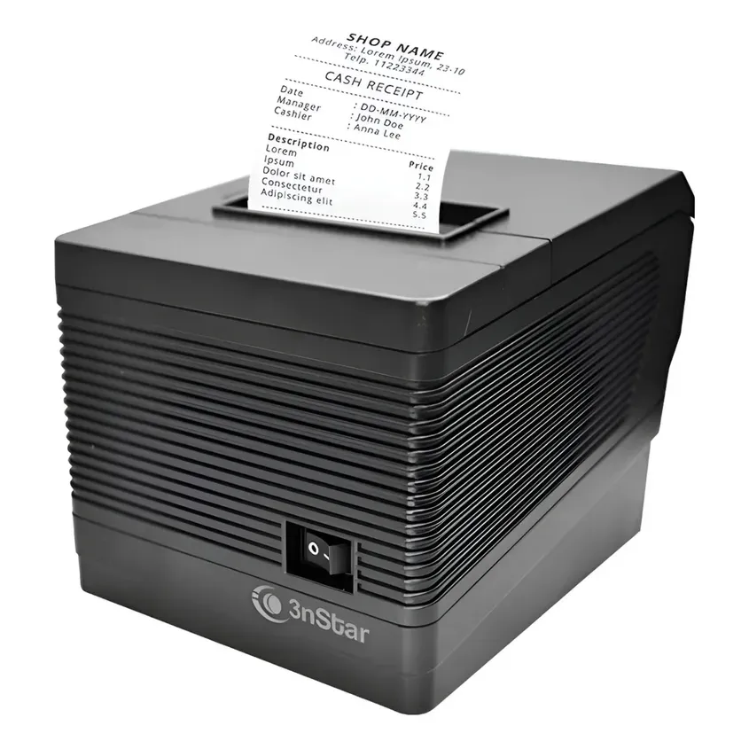 Impresora Termica De Recibos 3nstar RPT008 LAN+USB+Serial 80mm Negro