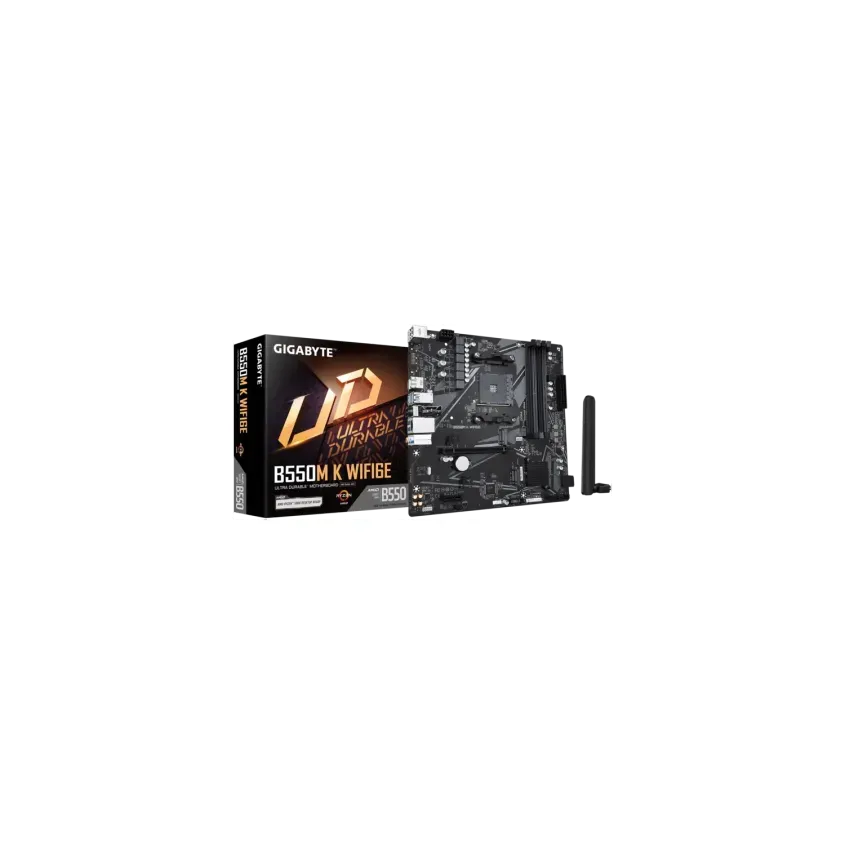 Motherboard GIGABYTE B550M K WIFI6E AM4 DDR4