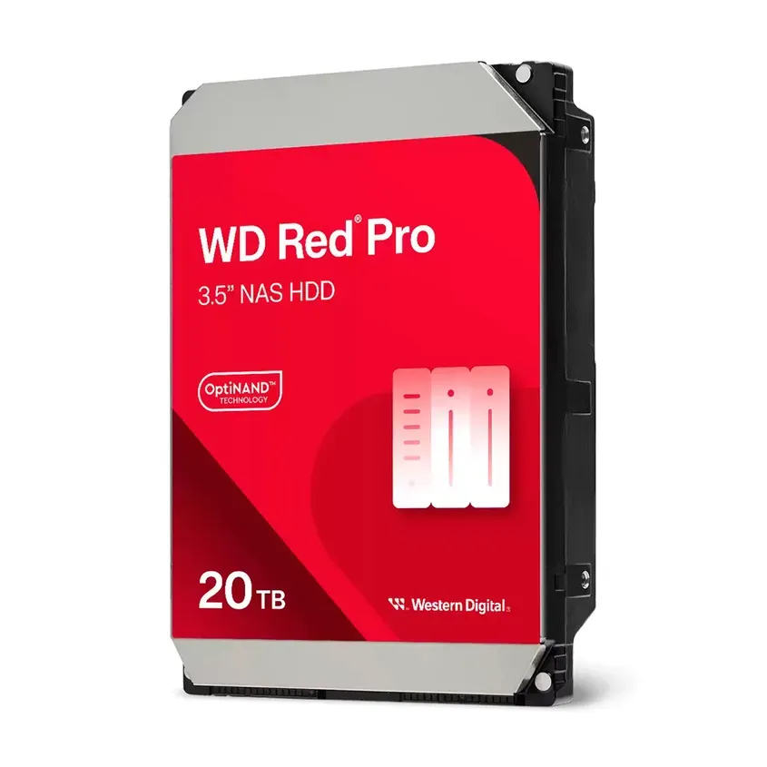 Disco Rigido Interno Western Digital SATA 3.5" Red Pro NAS 20 TB