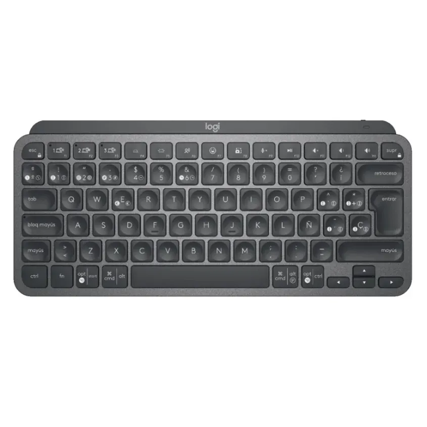 Teclado Logitech Wireless MX Keys Mini Black Retroilum 920-010476