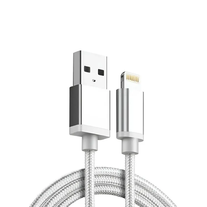 Cable Metalico  USB A Lightning Metalico Intco