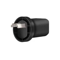 Cargador Celular NEGRO Fuente  220V A 5V USB 2 Amper Noganet