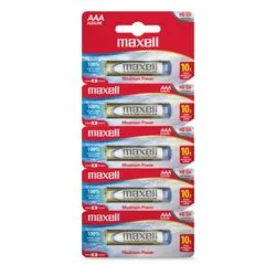 Pila Alcalina Maxell AAA LR03 Pack x5 1.5v
