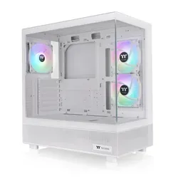 Gabinete Tt View 270 Plus Mid-tower Tg X2 Fan Argb X3 Snow White