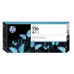 Cartucho Original P2V72A HP 730 300-ml Gray Ink Cartridge