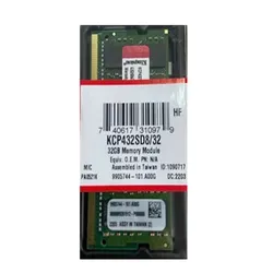 Memoria Ram Kingston 32GB 3200Mhz DDR4 NO ECC Module