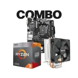 Combo actualizacion MB GIGA A520M K V2 / Proces AMD Ryzen 3-3200G Tray / CPU Cooler Kelyx